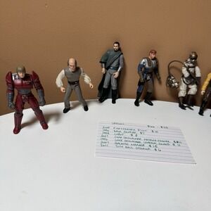 Star Wars, various‎ action figures